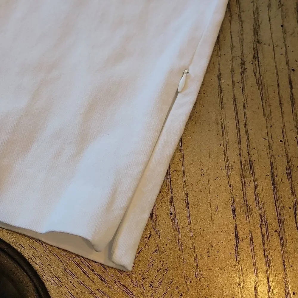 Theory white capri pants size 4 🤍 - Picture 6 of 13